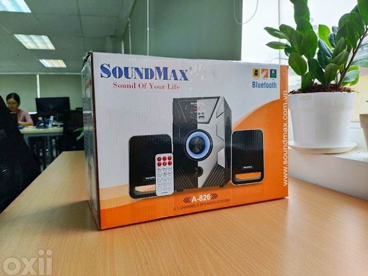 Trải nghiệm nhanh loa vi tính Soundmax A-826: Chất âm khá, giá rẻ