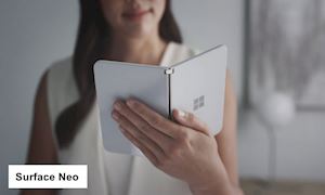 Microsoft Surface Neo ra mắt: 2 màn hình, chạy Windows 10 X, lên kệ năm sau