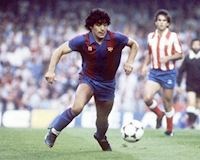 Diego Maradona và bàn thắng đầu tiên cho Barcelona