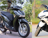 So sánh Yamaha NVX 155 và Honda Sh 150i 2020 – Mua xe nào lúc này?
