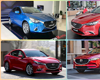 Các mẫu xe Mazda đang bán tại Việt Nam