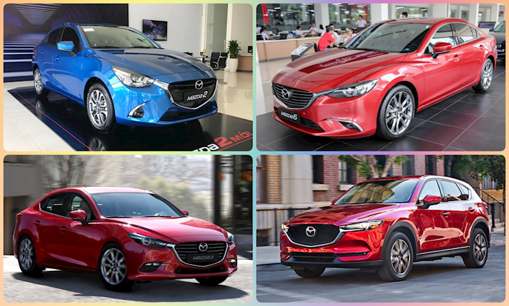 Các mẫu xe Mazda đang bán tại Việt Nam