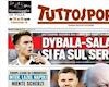 Juventus đề nghị đổi Dybala thêm 44 triệu bảng để lấy Salah