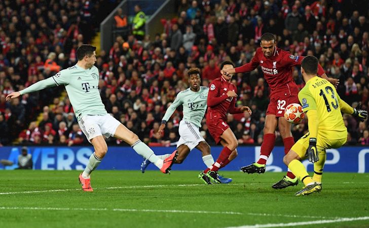 Chịu thế cửa dưới, Bayern khiến Liverpool bất lực