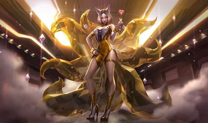 K/DA Ahri - một trong những skin đình đám nhất của Liên Minh Huyền Thoại. Những bức ảnh đẹp lung linh về nhân vật này chắc chắn sẽ khiến bạn thích thú.