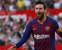 Messi lập hattrick thứ 50, Barca xử đẹp Sevilla