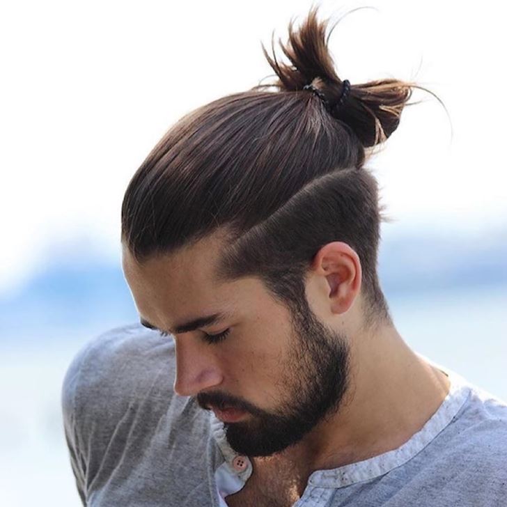 Top Knot, kiểu tóc nhất định phải thử cho những gã trai lãng tử - bán tóc  giả nam hói đầu