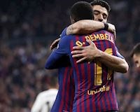 Dembele và Suarez hành hạ Real, Barca hiên ngang vào chung kết cúp Nhà Vua