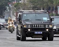 Soi khủng long Hummer H2 chống đạn của công an Việt Nam khiến tội phạm khiếp sợ