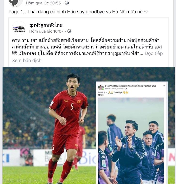 NÓNG trên mạng xã hội ngày 7/2: CLB Thái Lan phát cuồng vì Đoàn Văn Hậu
