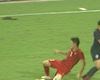 CLIP: Tiền đạo U23 Thái Lan nhận thẻ đỏ vì đấm Đình Trọng