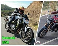 Mô tô 650cc chọn Kawasaki hay Honda?