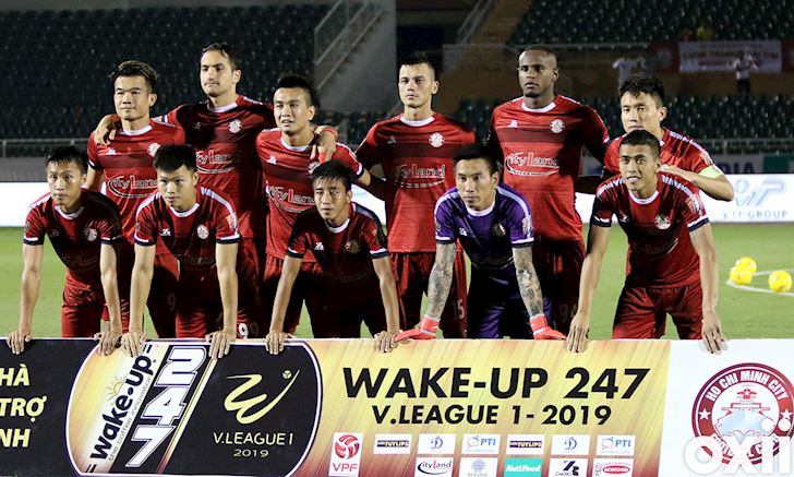 Doi hinh CLB TP.HCM V.League 2019.