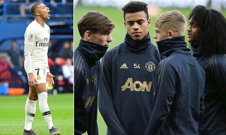 Man Utd dùng 5 sao tuổi teen đấu một mình Mbappe