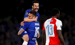 Hazard đổ máu, Chelsea vào bán kết Europa League sau trận cầu 7 bàn thắng