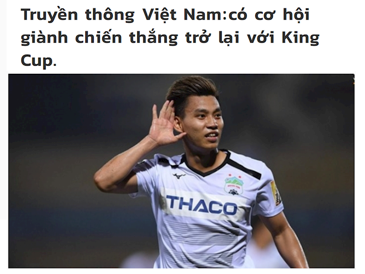 Kings Cup 2019 Vu Van Thanh ghi ban khien nguoi Thai e de 1