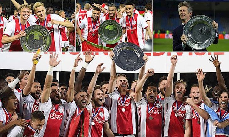 Ajax vô địch Hà Lan, chia tay lứa thế hệ Vàng trẻ