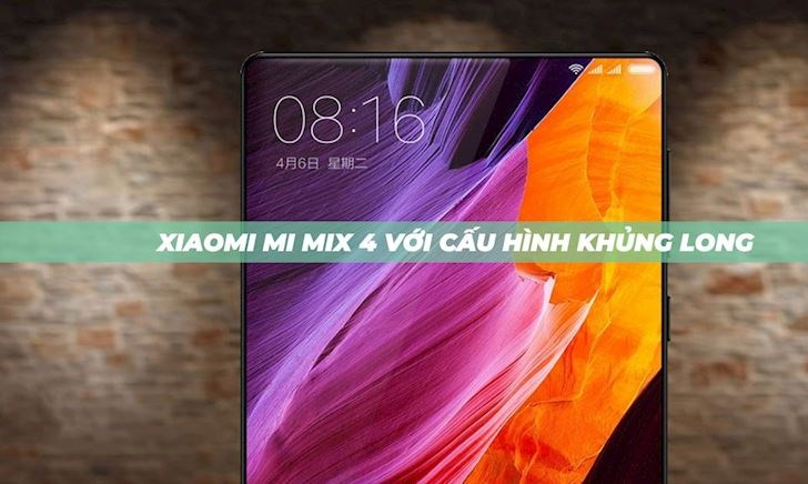 Rò rỉ Xiaomi Mi Mix 4 – Quái vật thách thức tất cả trong năm nay