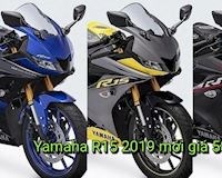 Yamaha R15 2019 xuất hiện với 3 màu mới đẹp mắt