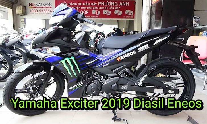 Exciter 150 2019 ra mắt phiên bản Monster Energy trên đường đua MotoGP   2banhvn