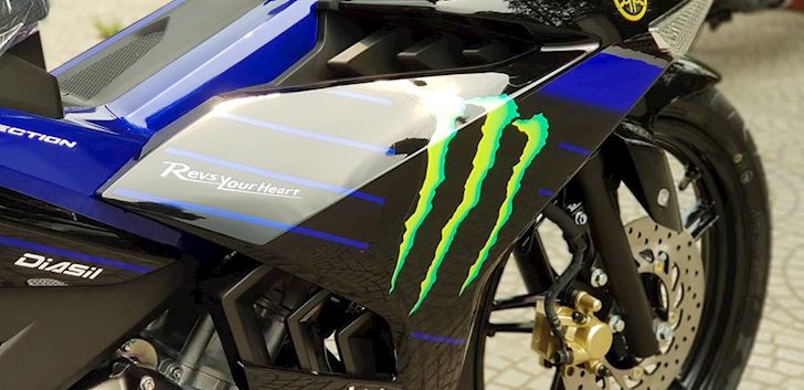 Yamaha Exciter ra mắt phiên bản Monster lấy cảm hứng từ xe đua của Valentino Rossi