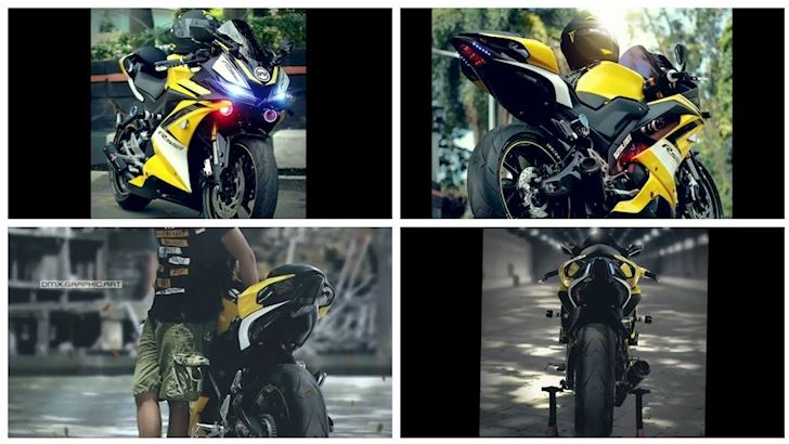 Full clip độ Body kit R1M cho Yamaha R15 V3  Motosaigon