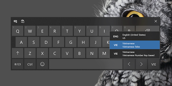 Windows 10 remove vietnamese keyboard