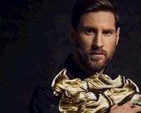 CHÍNH THỨC: Messi đoạt Chiếc giày vàng, cho Ronaldo ngửi khói