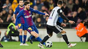 TRỰC TIẾP Barca vs Valencia (1-2): Gameiro lập siêu phẩm, Messi chính thức thành cựu vương
