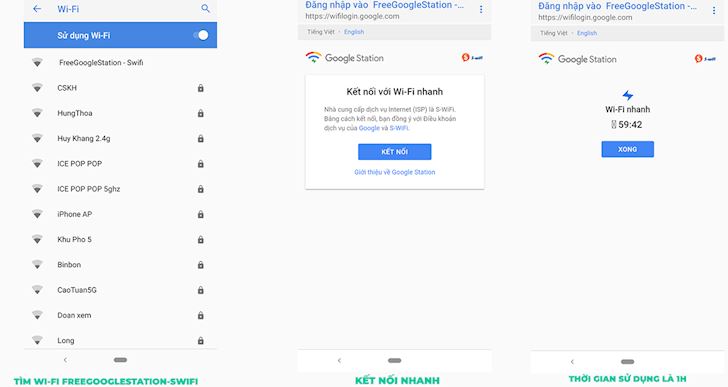 Google Station dich vu phat Wi Fi chua 3