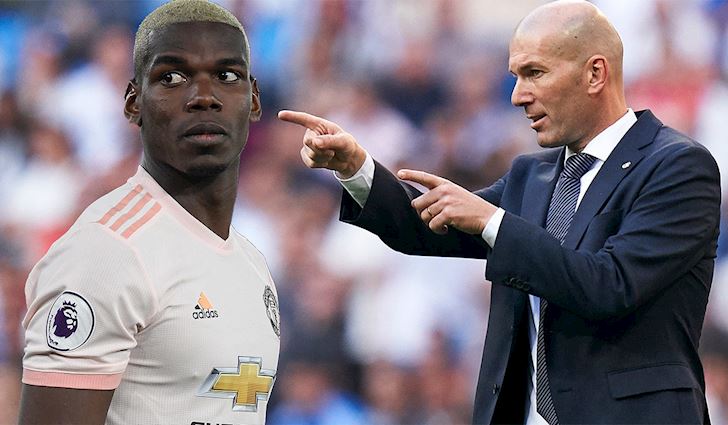 Zidane 'mặt nặng mày nhẹ' với Real vì thương vụ Pogba