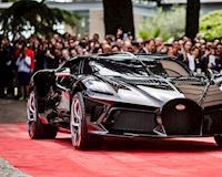 Mê mẫn trước siêu xe đắt nhất thế giới 440 tỷ Bugatti La Voatio Noire