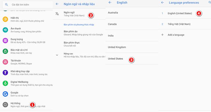 kich hoat Google Assistant tieng Viet khi tat man hinh 1