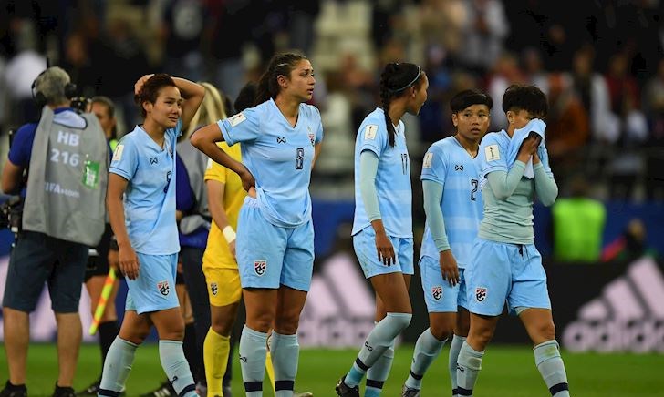 Women's World Cup 2019: Thái Lan suy sụp toàn diện