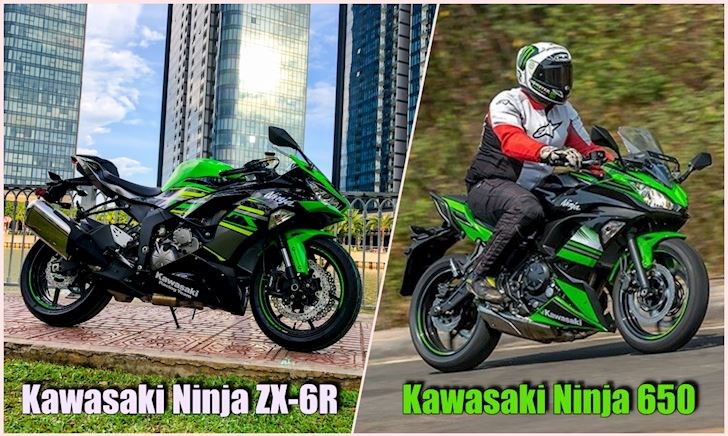 Tại sao Kawasaki Ninja 650 rẻ hơn Kawasaki ZX-6R tại Việt Nam
