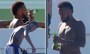 Bị phó chủ tịch Barca xử phũ, Neymar uống cạn ly bia buồn