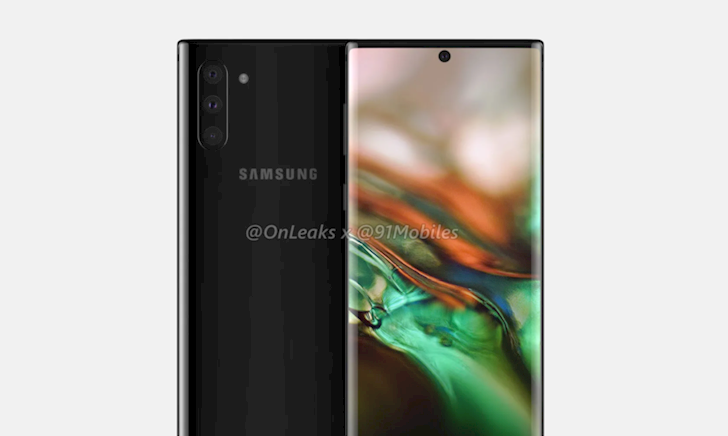 Rò rỉ hình ảnh render mới của Galaxy Note 10 cùng giá bán dự kiến
