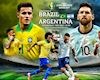 Lịch sử đối đầu Brazil vs Argentina: Selecao át vía Messi