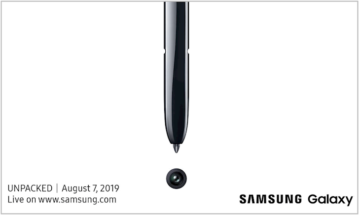Ngày ra mắt Samsung Galaxy Note 10 được ấn định, thư mời có gì hot?