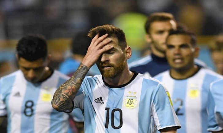 Argentina, Messi và những giọt nước mắt màu đen