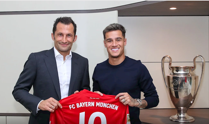 Coutinho chính thức cập bến Bayern với giá 'cực bèo'