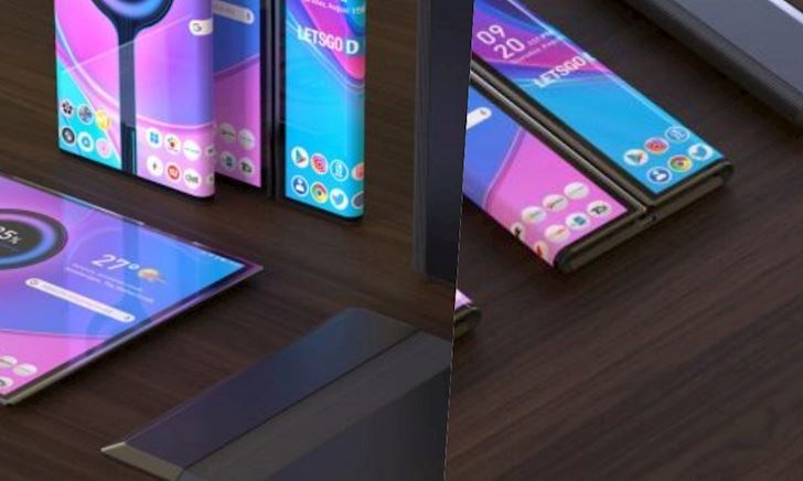 Chiêm ngưỡng điện thoại Xiaomi gập ba màn hình