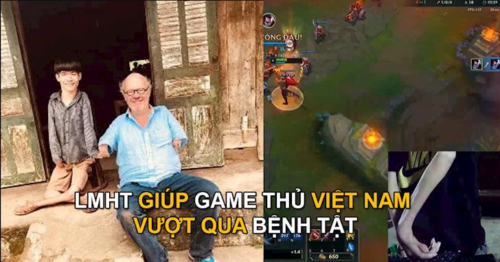 Ngỡ ngàng game thủ Việt dù tàn tật vẫn quyết stream gánh team bằng Yasuo