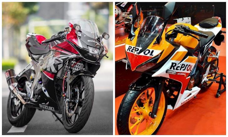 Suzuki GSX R150 độ những món đồ chơi đầy nổi bật của biker xứ Đài
