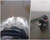 Đau xót trước hình ảnh anh em biker chịu cảnh ngập lụt ở miền Trung