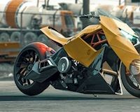 Ý tưởng về một chiếc mô tô Lamborghini vô cùng độc đáo