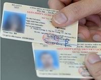28 lỗi sẽ bị trừ điểm vào giấy phép lái xe