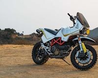 Ducati Hypermotard độ phong cách mô tô địa hình chuyên dụng
