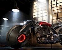 Mẫu xe Harley-Davidson độ độc đáo, bánh xe không trục