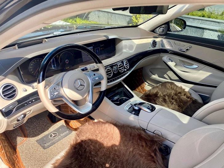 mercedes maybach s 450 moi chay 3000 km roi ban lo nhe 1 ty dong 3
